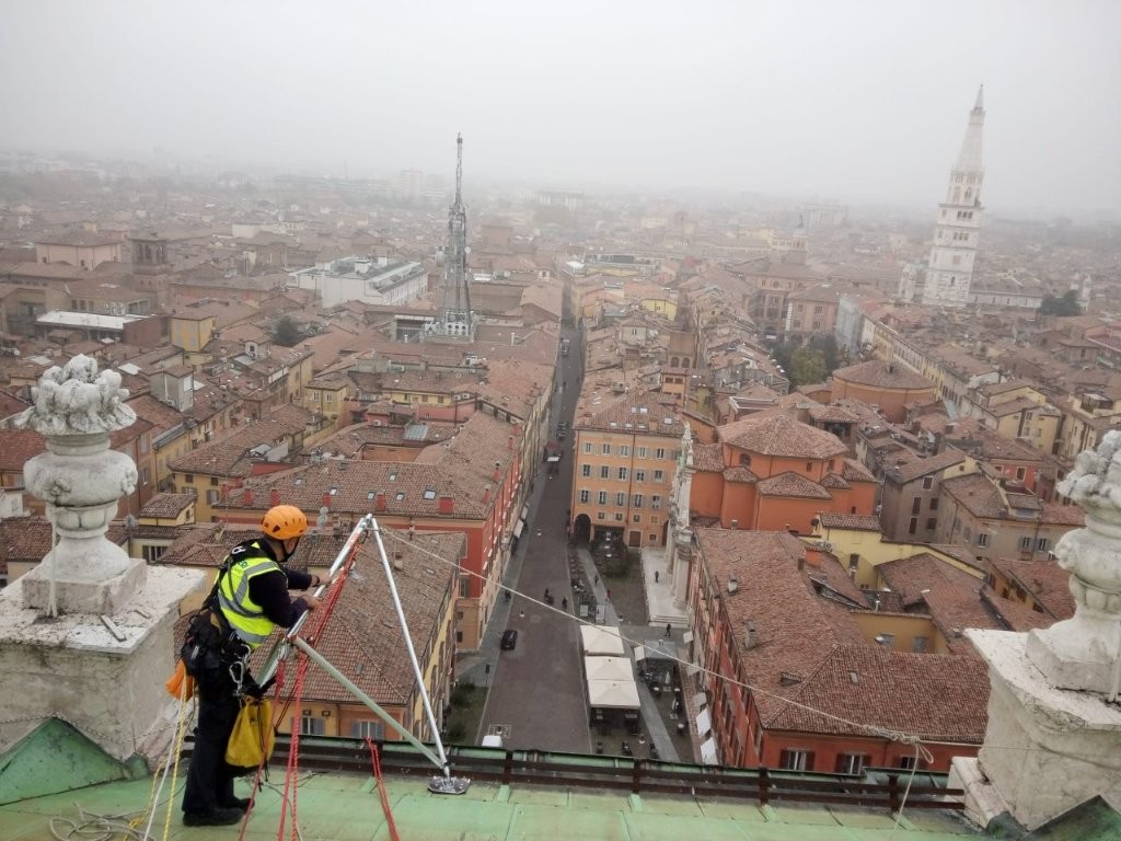 Manutenzioni copertura Accademia di Modena, Barbieri Costruzioni